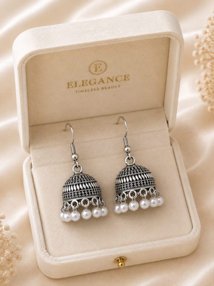 CC Trendy And Stylish Light Weight Oxidised Earring