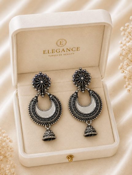 CC Trendy And Stylish Light Weight Oxidised Earring