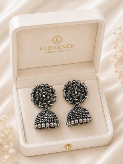 CC Trendy And Stylish Light Weight Oxidised Earring